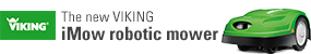 The new VIKING iMow robotic mower