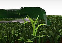 T4 series lawn tractors with mulching function