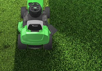 Mowing with side discharge