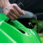 Central cutting height adjustment